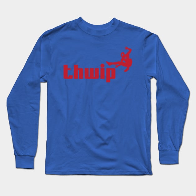 Thwip! Long Sleeve T-Shirt by Awesome AG Designs